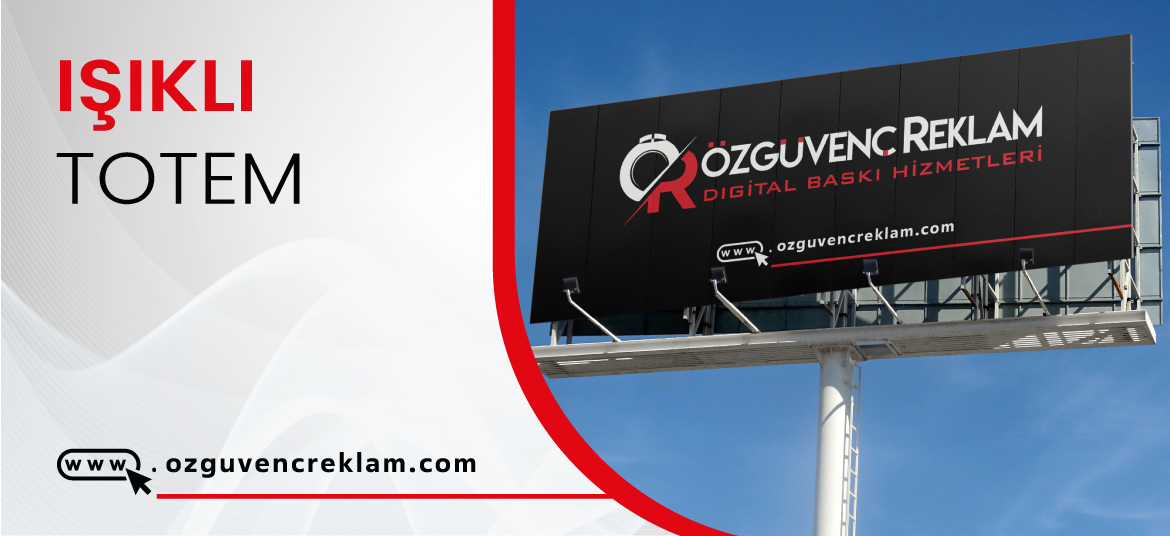 Işıklı Totem Tabela